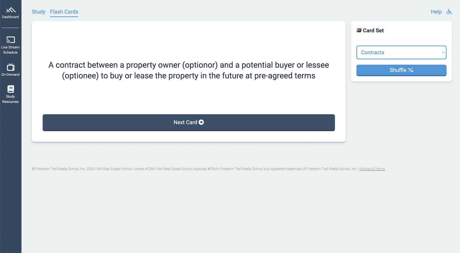 Real estate flashcards Real estate flashcards